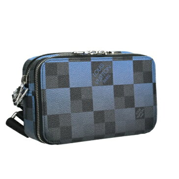 LOUIS VUITTON ルイヴィトン ショルダーバッグ メンズ ダミエ グラフィット ブルー N60414