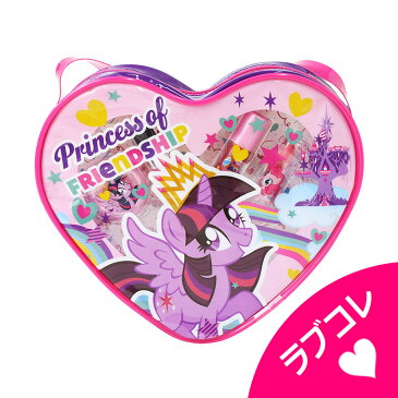 マイリトルポニー ハートバッグメイクセット コスメセット チーク リップ MY LITTLE PONY 【キッズコスメ メイクセット こども メイクセット 子供 化粧 子供用化粧品 子供用 ネイル キッズ用 ネイル 女の子 プレゼント 誕生日 クリスマス ハロウィン ギフト】