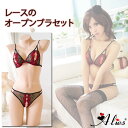 Alies Sexy Lingerie レディース 穴あきブラ オープン バスト セクシーランジェリー セクシー下着 オープンブラ エロ 過激 下着