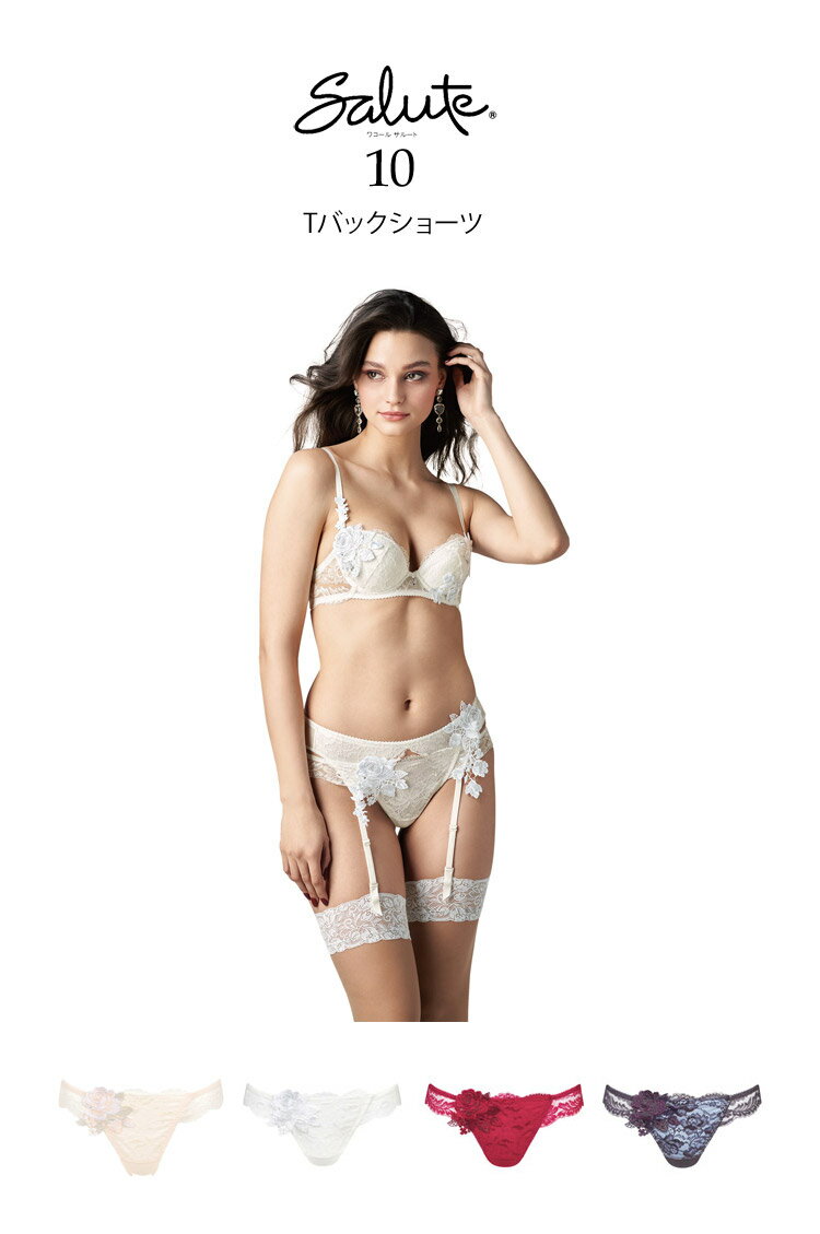 20％OFF ワコール サルート 10 Tバックショーツ 新作 定番 単品 レディース slt10-t wacoal salute プレゼント 彼女