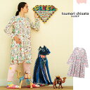 ツモリチサト ワンピース パジャマ 綿100% エジプト ML ブランド かわいい 長袖 前開き 2024春夏 tsumori chisato SLEEP