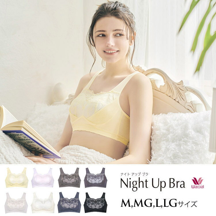 夜用ブラ ワコール ナイトアップブラ MLGサイズ Wacoal Night Up Bra wcl-nib