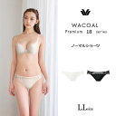 LLサイズ ワコール プレミアム 18シリーズ ノーマルショーツ あさめ ハイレッグショーツ ペアショーツ 単品 ショーツのみ