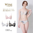 ウイング レシアージュ 後ろ姿きれいブラ ブラジャー セール 単品 DEFカップ PB4010