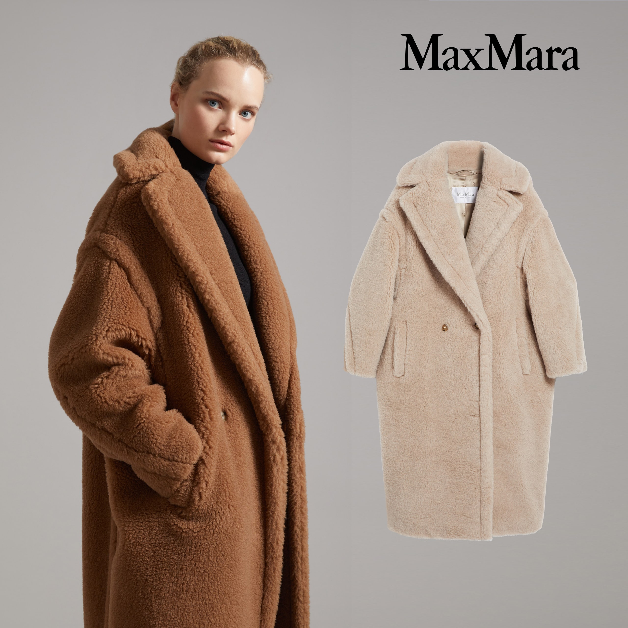 【大感謝祭★最大2000円OFFクーポン】 Max Mara TEDDY Bear マックスマーラ テディベア アイコンコート