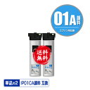 IP01CA シアン 顔料 お得な2個セット 宅配便 送料無料 エプソン 用 互換 インク パック (IP01A IP01B IP01CB PX-S885R2 IP 01 PX-M885FR2 PX-M885FR1 PX-S885R1 PX-M884F PX-S884 PX-M885F PX-S885 PX-M884FC0 PX-S884C0 PXS885R2 PXM885FR2 PXM885FR1 PXS885R1 PXM884F)(2)