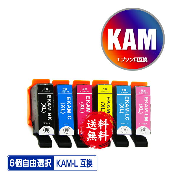 KAM-6CL-L 増量 6個自由選択 メール便 