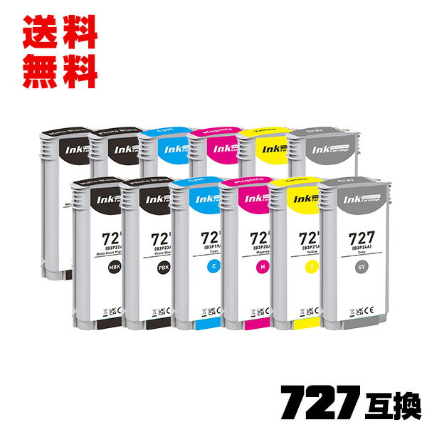 HP727ޥåȥ֥å(B3P22A)  HP727եȥ֥å(B3P23A) HP727(B3P19A) HP727ޥ(B3P20A) HP727(B3P21A) HP727졼(B3P24A)  6åȡ2  ̵ ҥ塼åȡѥå ߴ 󥯥ȥå(HP727 HP 727)