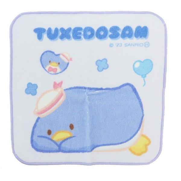 タキシードサム ミニタオル プチタオル ハンドタオル ジャガードハンカチタオル フニュマル