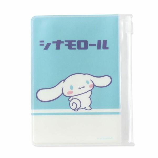 シナモロール スライダーケース フラットポーチ ファンシーレトロ