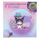 缶バッジクロミ 蓄光缶バッジ KUROMI PRETTY JOURNEY なかまたち