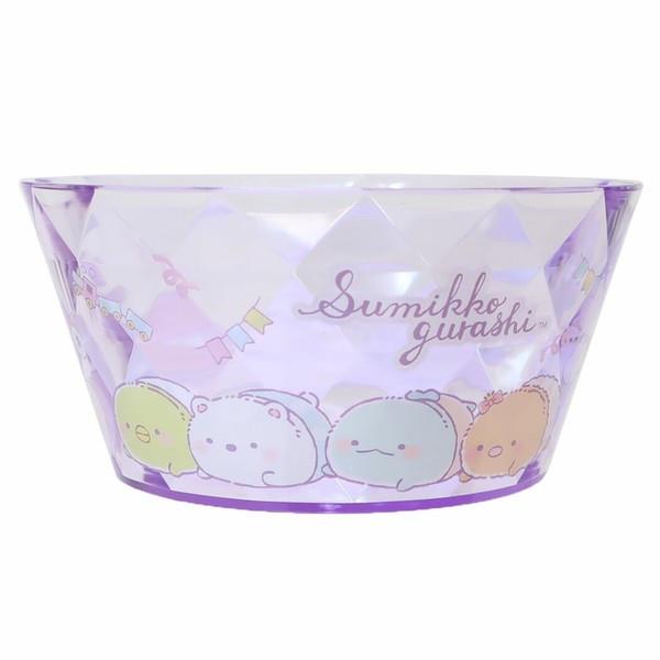 すみっコぐらし キラキラ小物入れ 卓上収納 パープル