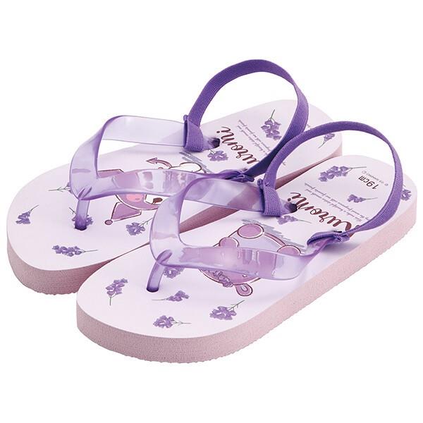 クロミ ビーチサンダル 19cm フラワーアート 子供 子ども キッズ キャラクター スケーター