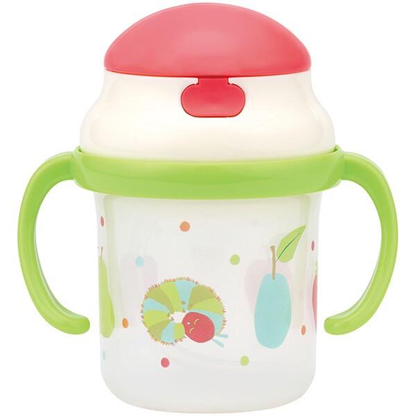 はらぺこあおむし ストローホッパー両手マグ 230ml パステルフルーツ 子供 子ども キッズ キャラクター スケーター