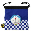 ドラえもん ハッピ ボアフェイス巾着 NV ネイビー 予約商品