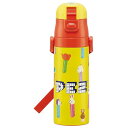 PEZ 水筒 ステンレスボトル 470ml 保冷専用 超軽量 ロック付 ワンプッシュ ペッツ 子供 子ども キッズ キャラクター スケーター(3)