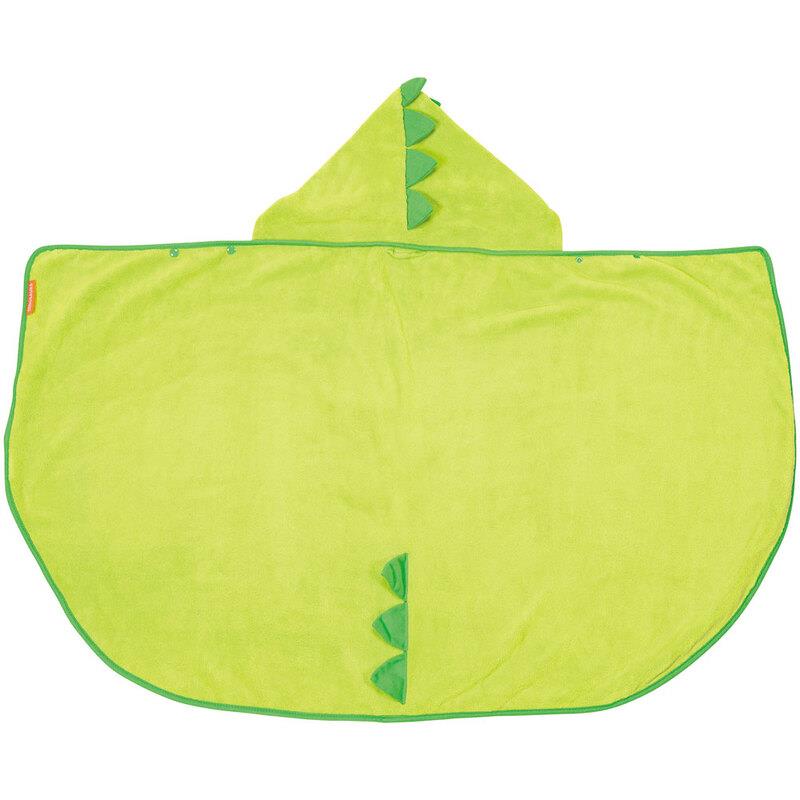 ディノサウルス フード付バスポンチョ バスタオル 吸水速乾 マイクロファイバー お風呂 スイミング 子供 キッズ DINOSAURS キャラクター スケーター