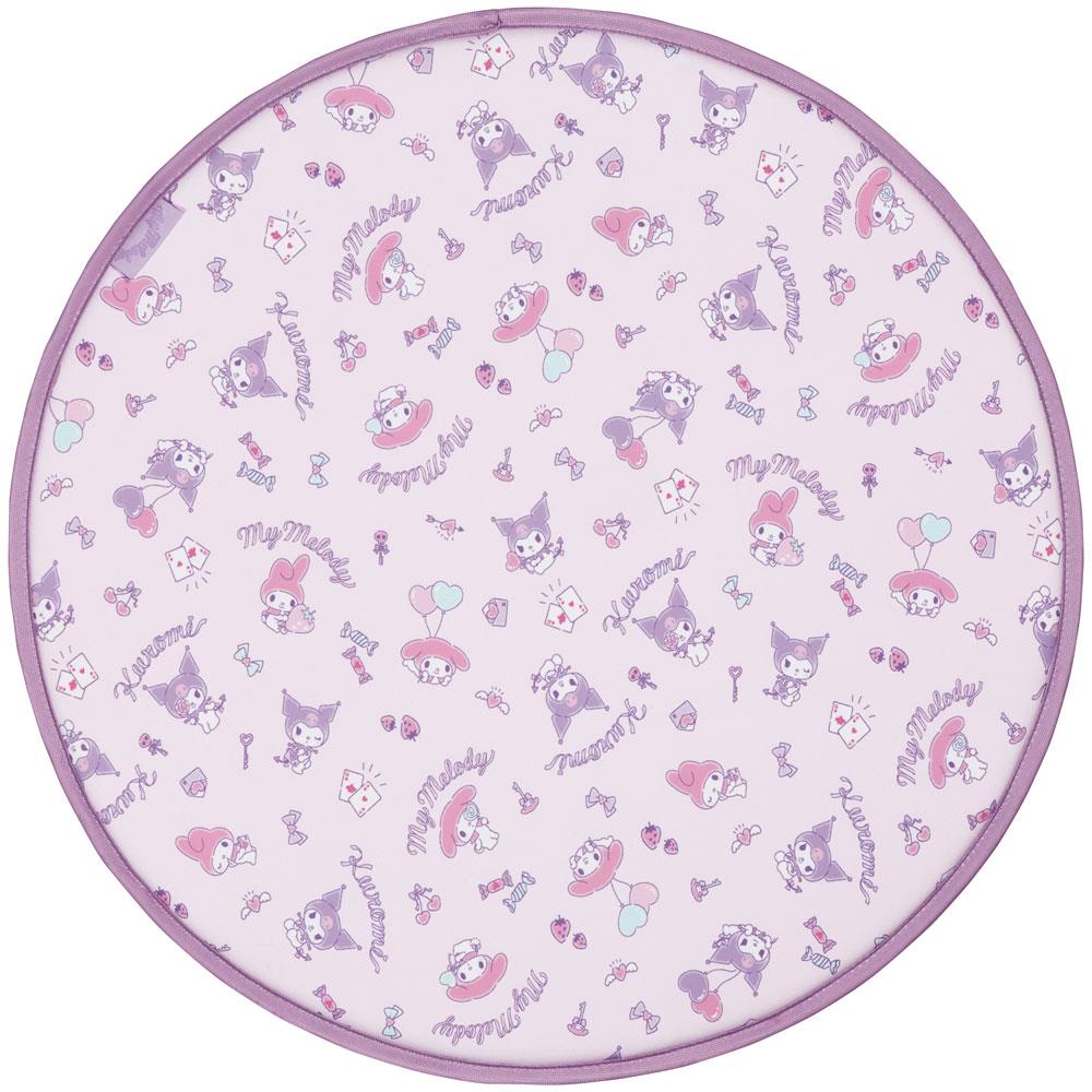 マイメロディ＆クロミ ハンドル遮熱カバー クッション ハンドルサンシェード 日よけ オトナカワイイ ス..