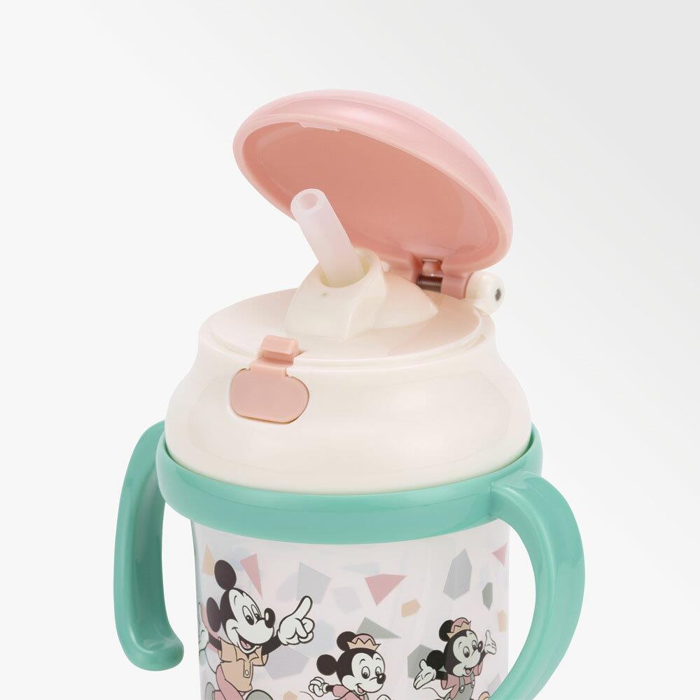 ミッキー ホッパー 両手 ストローホッパー 両手マグ 飲み 練習 ミッキー＆フレンズレトロ ディズニー Disney スケーター