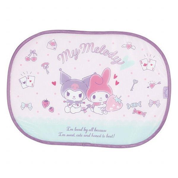 マイメロディ＆クロミ 貼り付くサンシェード オトナカワイイ スケーター