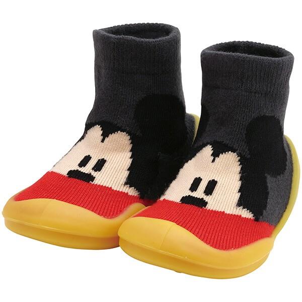 ミッキーマウス ソックスシューズ XS 11.3cm ベビー ファースト シューズ 靴 赤ちゃん ディズニー Disney 子供 子ども キッズ キャラクター スケーター