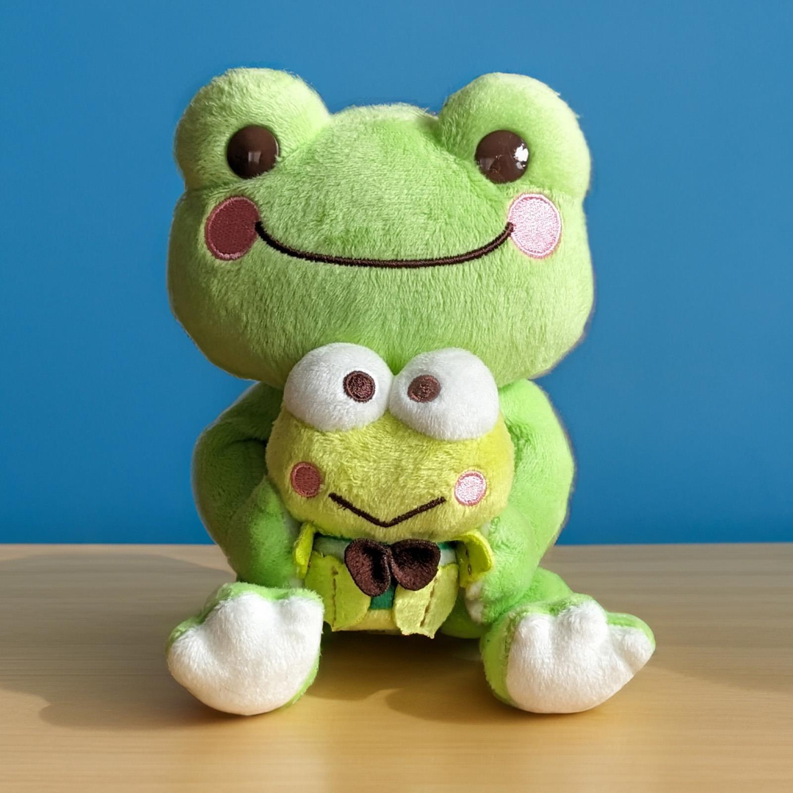 けろけろけろっぴ×ピクルス ピクルス S ぬいぐるみ かえるのピクルス 予約商品のサムネイル