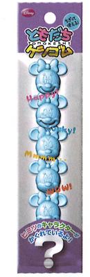 ディズニー ともだち消しゴム ミニー ブルー スーパーセール限定