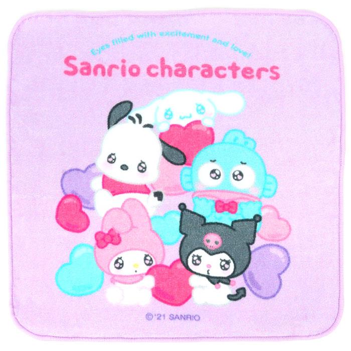 サンリオキャラクターズ プチタオル(エモきゅん) ミニタオル