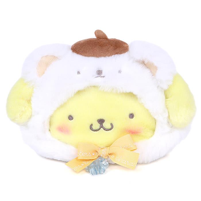 ポムポムプリン ポーチ 化粧ポーチ 小物 ポーチ ふわふわスノーデザイン サンリオ sanrio キャラクターのサムネイル