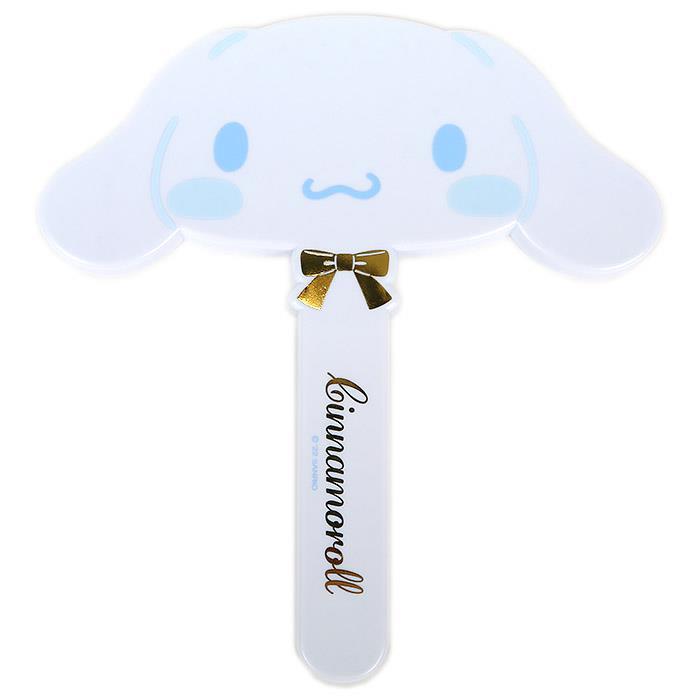 シナモロール フェイス形ハンドミラー 空色キャンディデザイン サンリオ sanrio キャラクター