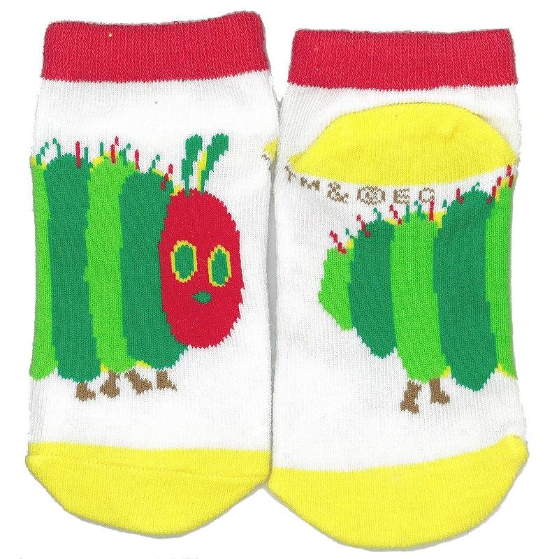 はらぺこあおむし 子供用 靴下 キッズソックス　ハラペコアオムシ　ファット