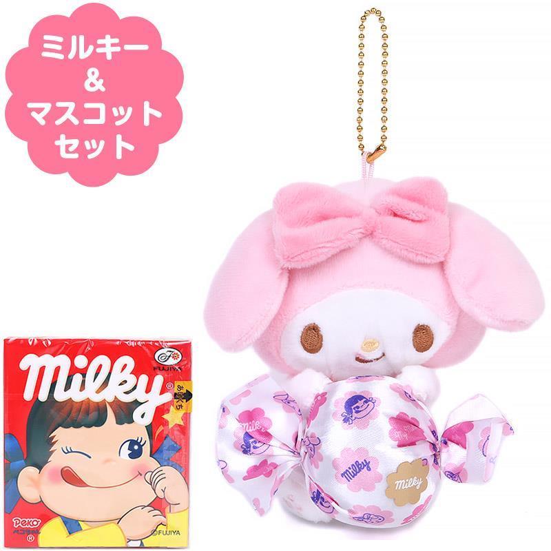マイメロディ ミルキー&マスコットホルダー 菓子セット サンリオ sanrio キャラクターのサムネイル