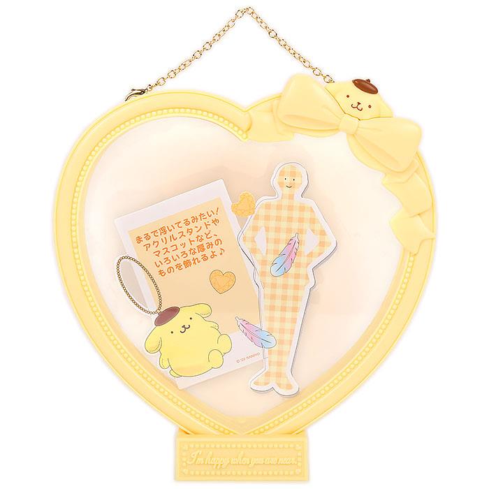 ポムポムプリン ディスプレイフレーム 卓上 壁掛け エンジョイアイドル サンリオ sanrio キャラクター..