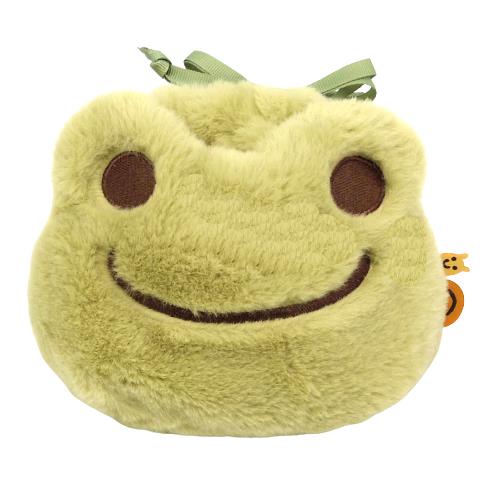 かえるのピクルス 巾着 ハーブガーデン 巾着袋