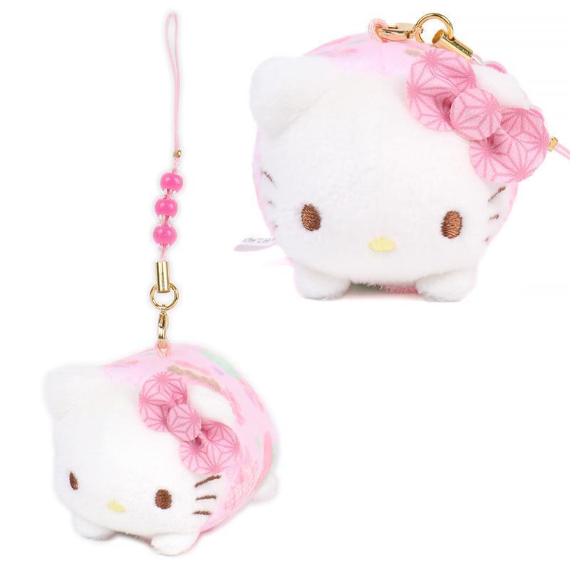 ハローキティ マスコットストラップ 和みパステル サンリオ sanrio キャラクター