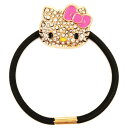 ハローキティ ヘアゴム キラキラ ヘアアクセサリー ジュエルデコ レディース 女子 サンリオ sanrio キャラクター