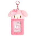 マイメロディ ボア生地トレーディングカード用ホルダー エンジョイアイドル サンリオ sanrio キャラクター