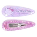 ハローキティ ヘアピンセット ラメスリーピンセット ヘアクリップ キッズ 子ども おしゃれ サンリオ sanrio キャラクター
