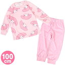 マイメロディ キッズ 長袖パジャマ 100cm 春夏秋 子供 女の子 サンリオ sanrio キャラクター