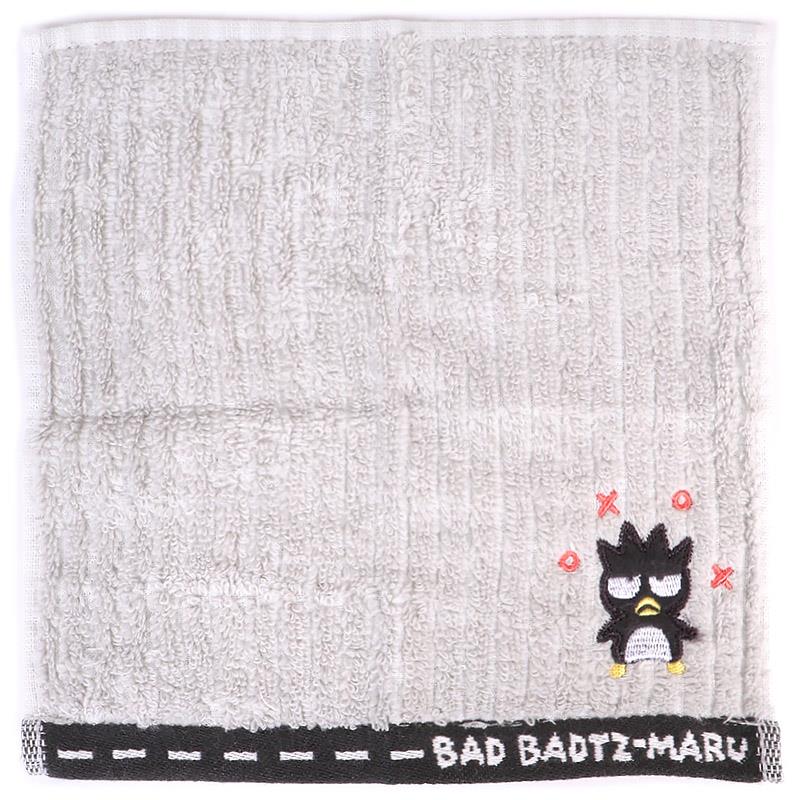 バッドばつ丸 プチタオル 無撚糸 ミニタオル タオルハンカチ レディース 女子 女の子 サンリオ sanrio キャラクター