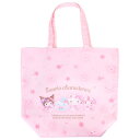 サンリオキャラクターズ エコバッグ はっ水加工 大きめ 折りたたみ 桜 さくらデザインシリーズ