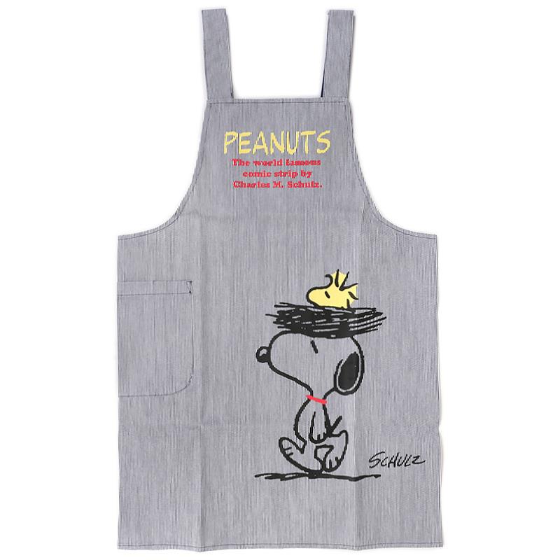 スヌーピー H型エプロン シンプル レディース 女子 可愛い おしゃれ 新生活 サンリオ sanrio キャラクター