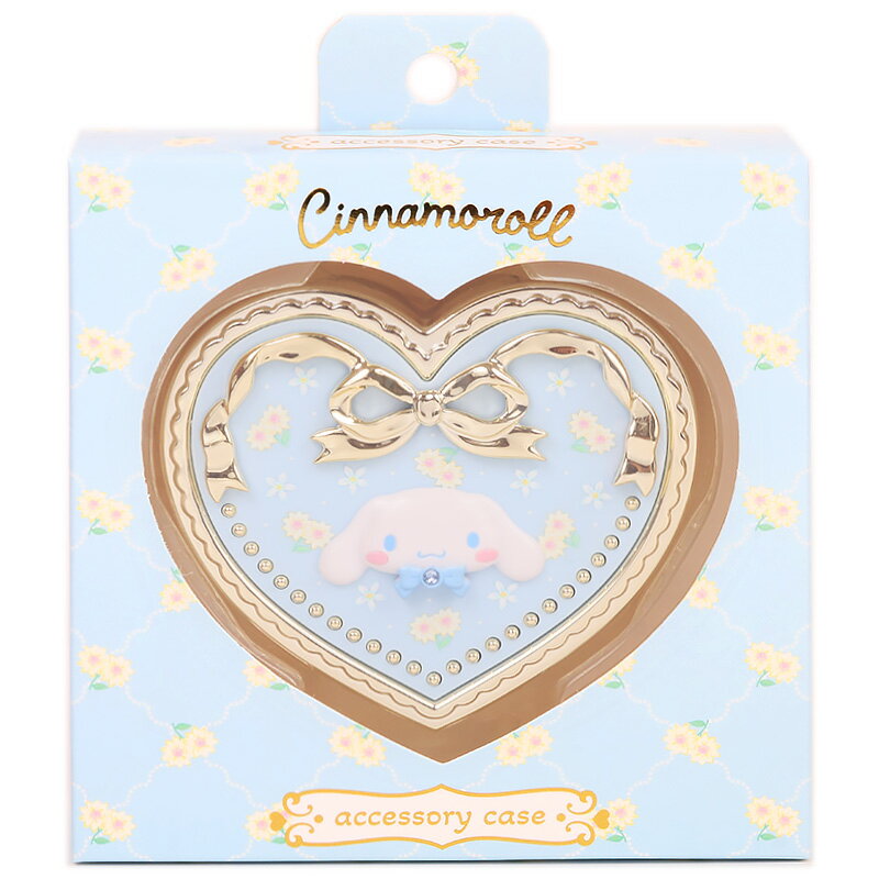 シナモロール ミラー付き小物ケース アクセサリーケース おしゃれ かわいい サンリオ sanrio キャラク..