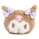 クロミ フェイス形ポーチ 化粧ポーチ ふわふわ 和みパステル レディース かわいい おしゃれ サンリオ sanrio キャラクター