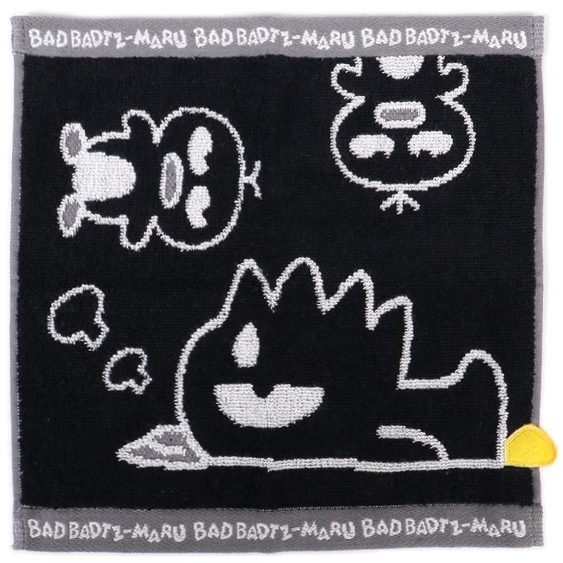 バッドばつ丸 プチタオル ミニタオル ハンカチ オレ様時間 サンリオ sanrio