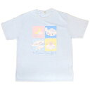 シナモロール オーバーサイズ Tシャツ ゆったり 半袖 レディース 女子 サンリオ sanrio キャラクター(4)