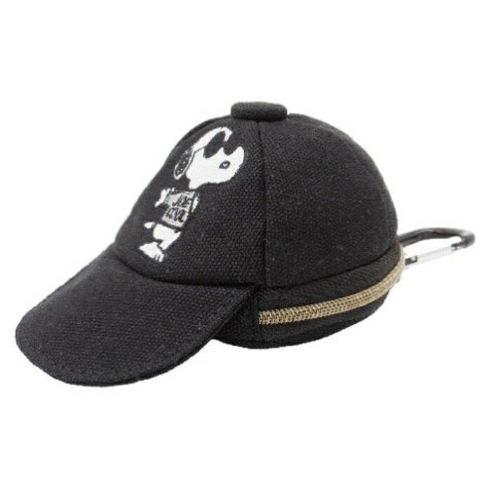 スヌーピー キャップポーチ BK ブラック 化粧ポーチ アクセサリーポーチ 予約商品