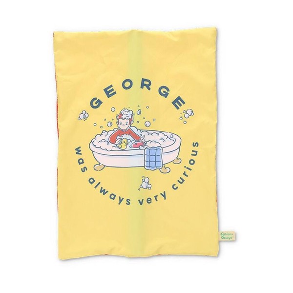 ●人気絵本【キュリアスジョージ/おさるのジョージ】こちらは定番アイテム【ネットポーチL】ネット素材なので通気性が良く、使い勝手抜群。【サイズ】■サイズ：約297×420mm【素材】■素材：ポリエステル