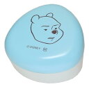 くまのプーさん お弁当箱 漆器おにぎりケース Funny Faces 青