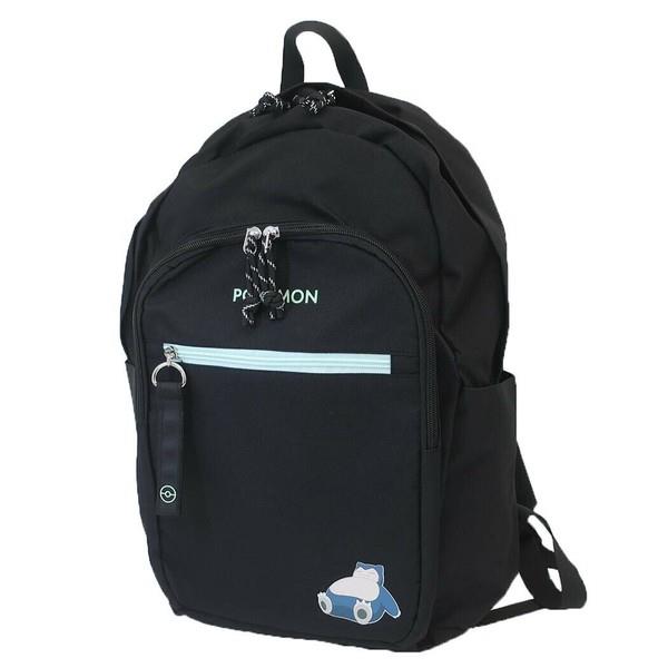 ポケットモンスター リュックサック チャーム付きリュック クロ カビゴン 大容量